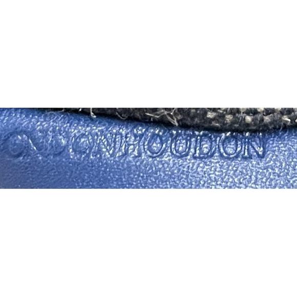 Burberry Heston Bucket Bag House Check Canvas with Leather Medium Blue, Print - Picture 8 of 8